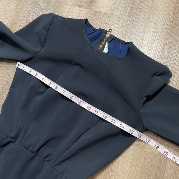 DAI London Fundamental Shift Dress size UK 6 / US 0 2 XS black career - Picture 8 of 12
